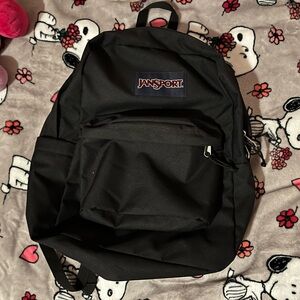 Jansport Superbreak Plus Black Backpack